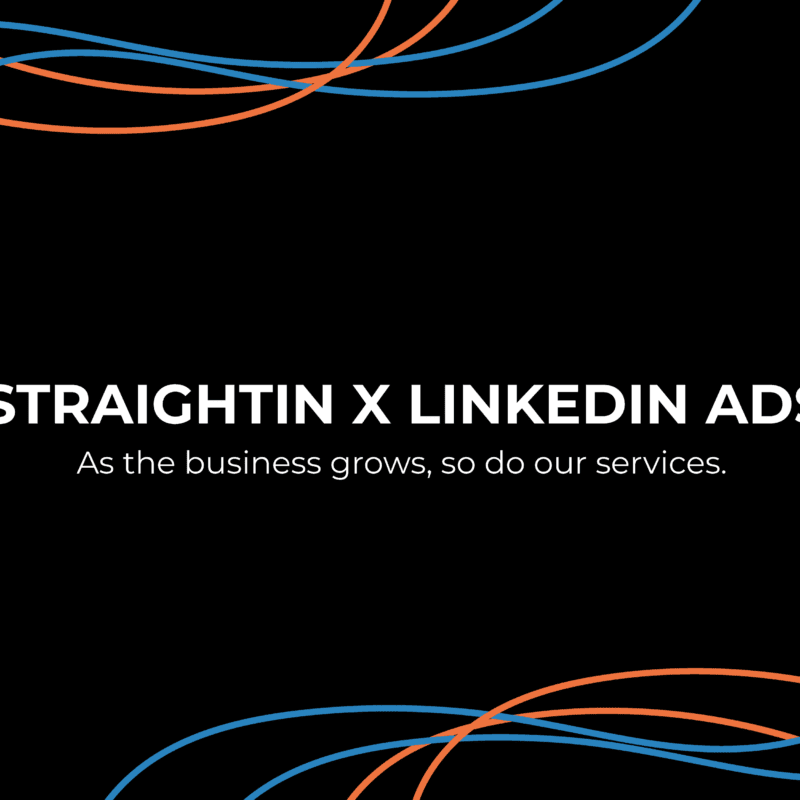 LinkedIn Ads X StraightIn