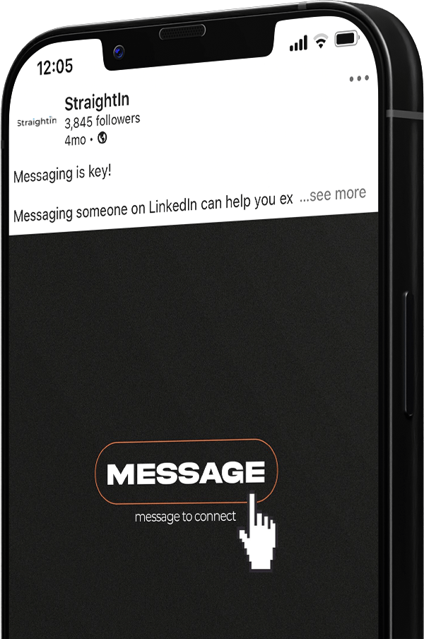 Linkedin Conversation Management | Message graphic