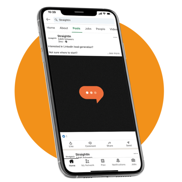 Linkedin Conversation Management | message graphic