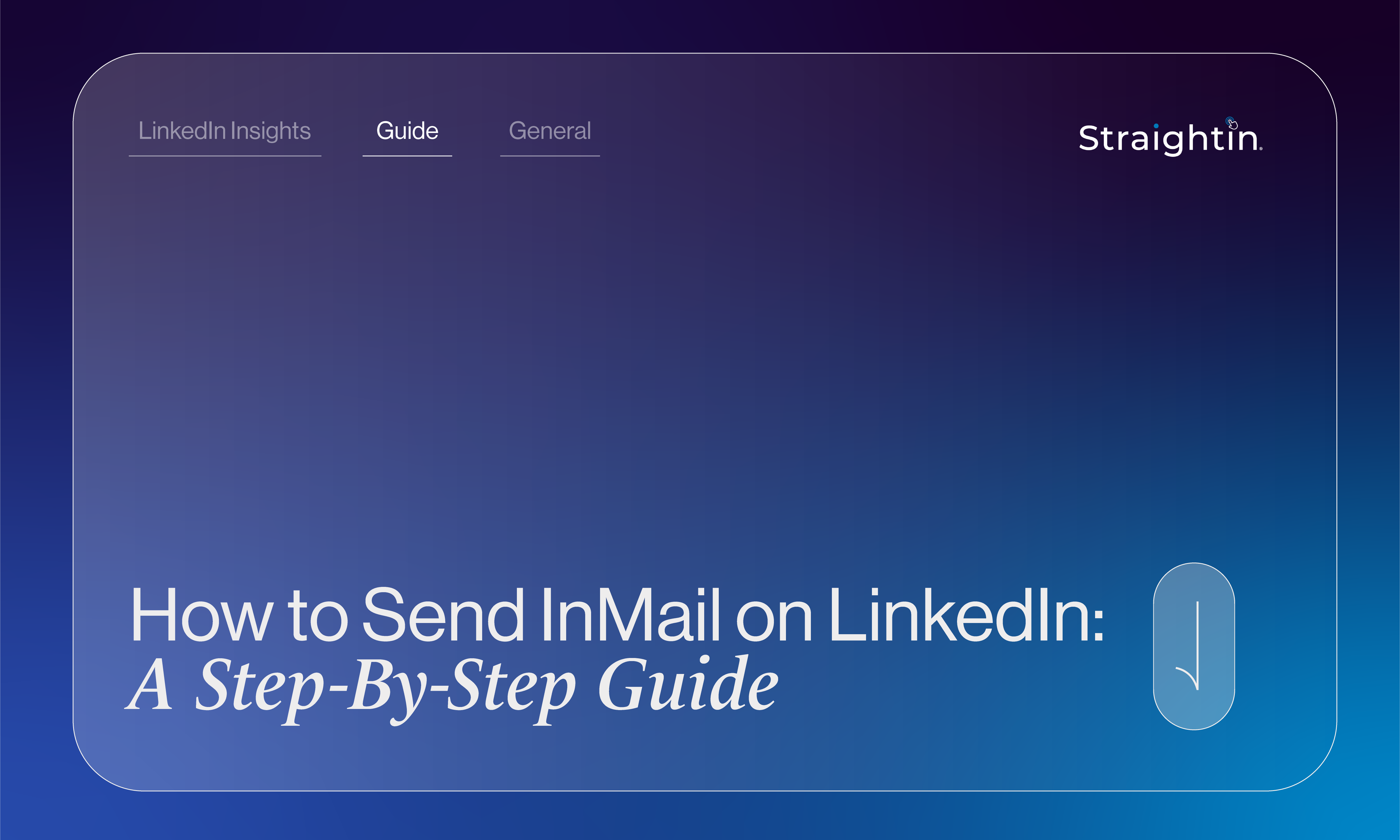 How to send inmail on linkedin straightin blog graphic