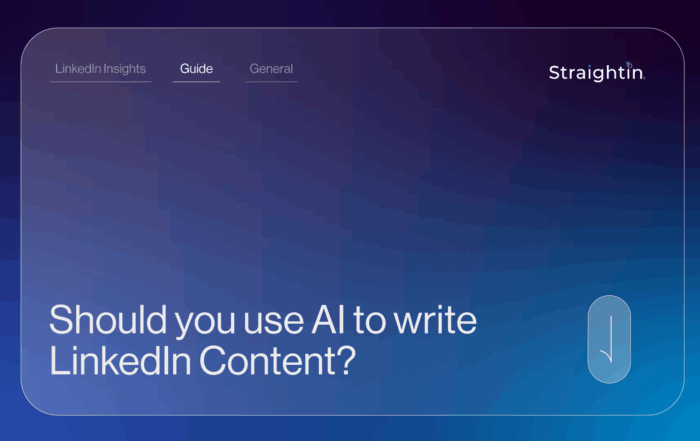 Should you use AI to write LinkedIn Content?
