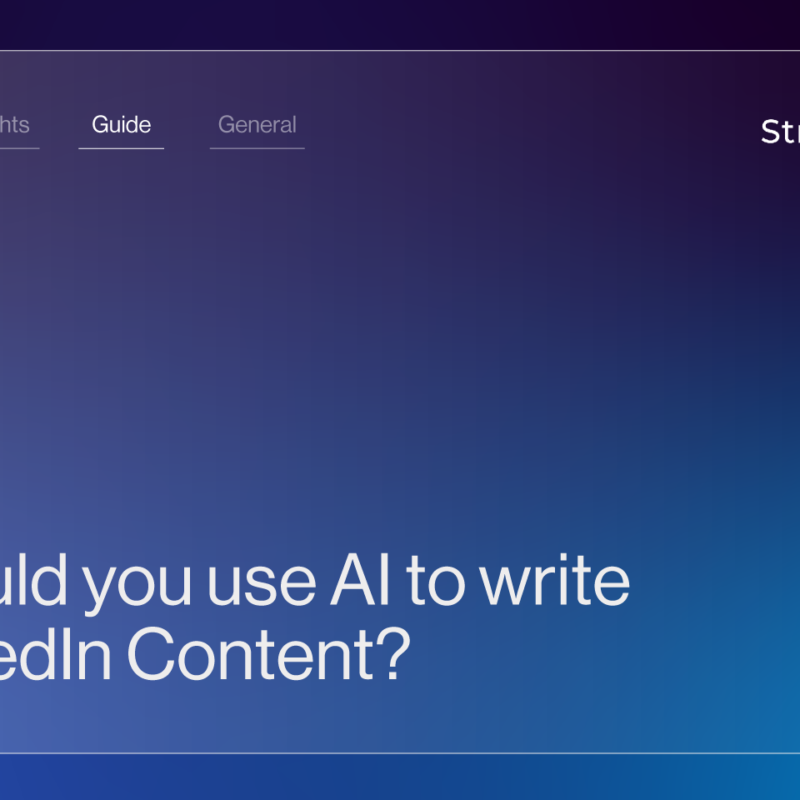 Should you use AI to write LinkedIn Content?