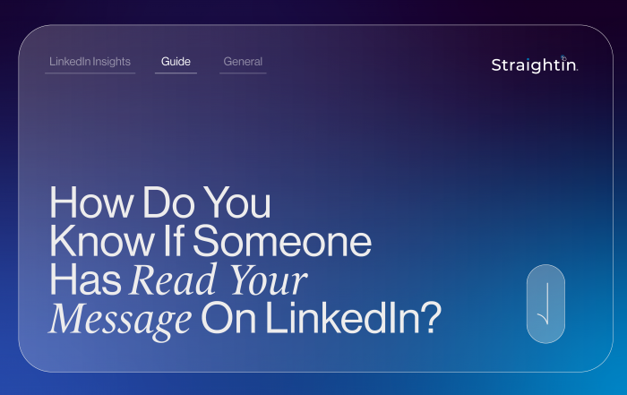 How Do You Know If Someone Has Read Your Message On LinkedIn Graphic