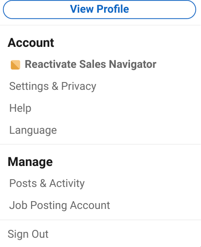 SS 4 Screenshot of where to find LinkedIn URL settings