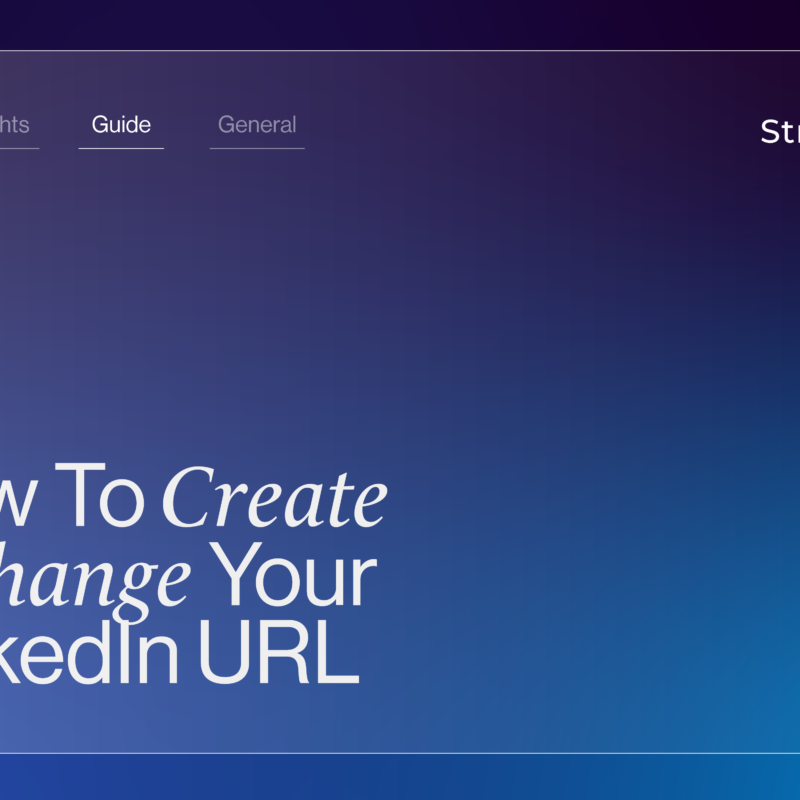 How To Create & Change Your LinkedIn URL