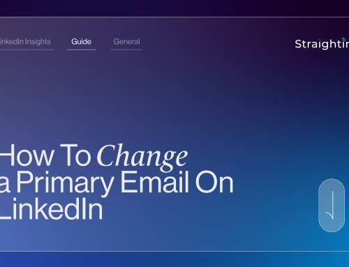 How To Change a Primary Email On LinkedIn