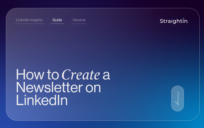 How to Create a Newsletter on LinkedIn