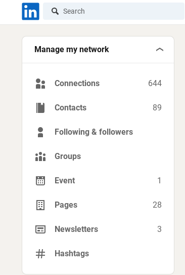 How To Get Connections On LinkedIn | Screenshot of connections