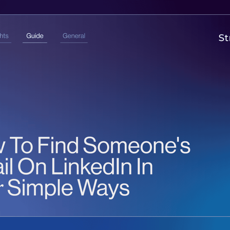 How To Find Someone's Email On LinkedIn In Four Simple Ways