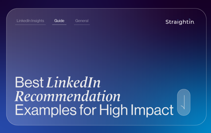 Best LinkedIn Recommendation Examples for High Impact