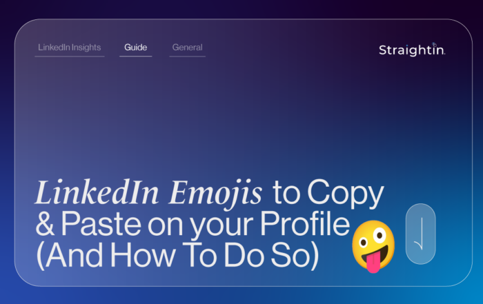 LinkedIn Emojis to Copy and Paste On Your Profile (And How To Do So)