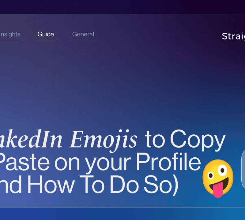 LinkedIn Emojis to Copy and Paste On Your Profile (And How To Do So)