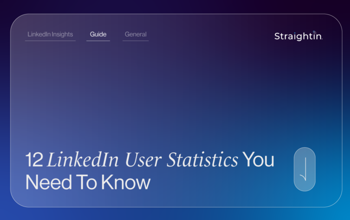 12 LinkedIn User Stastics You Need to Know