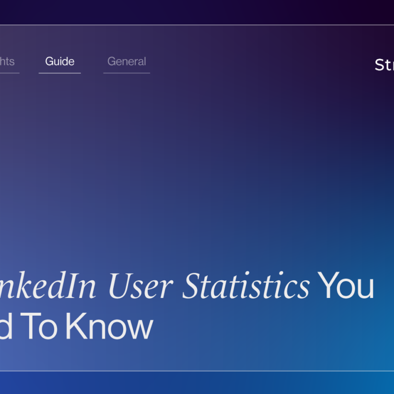 12 LinkedIn User Stastics You Need to Know