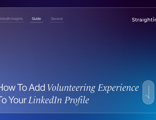 How To Add Volunteering Experience On LinkedIn