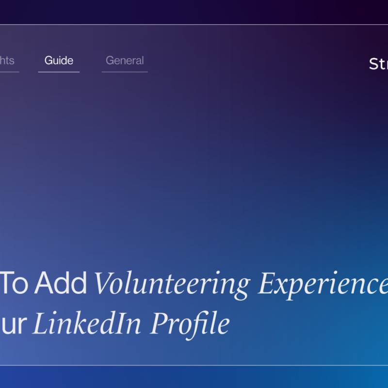 How To Add Volunteering Experience to your LinkedIn Profile