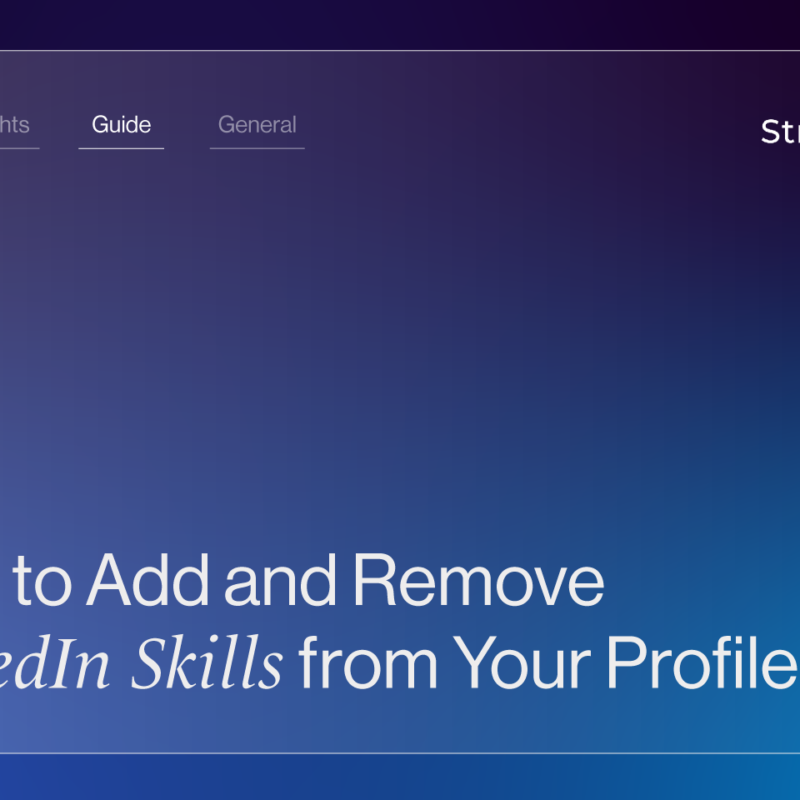 How to Add and Remove LinkedIn Skills from Your Profile