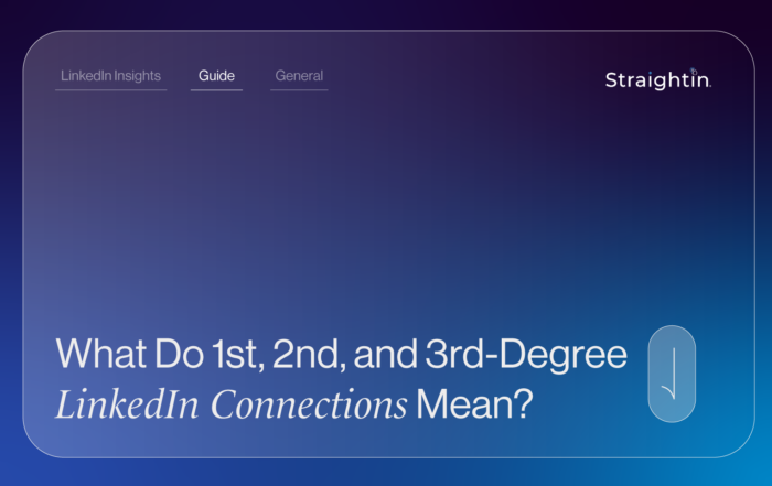What Do 1st, 2nd, and 3rd-Degree LinkedIn Connections Mean?