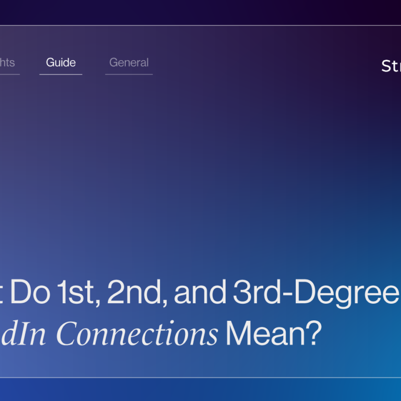 What Do 1st, 2nd, and 3rd-Degree LinkedIn Connections Mean?