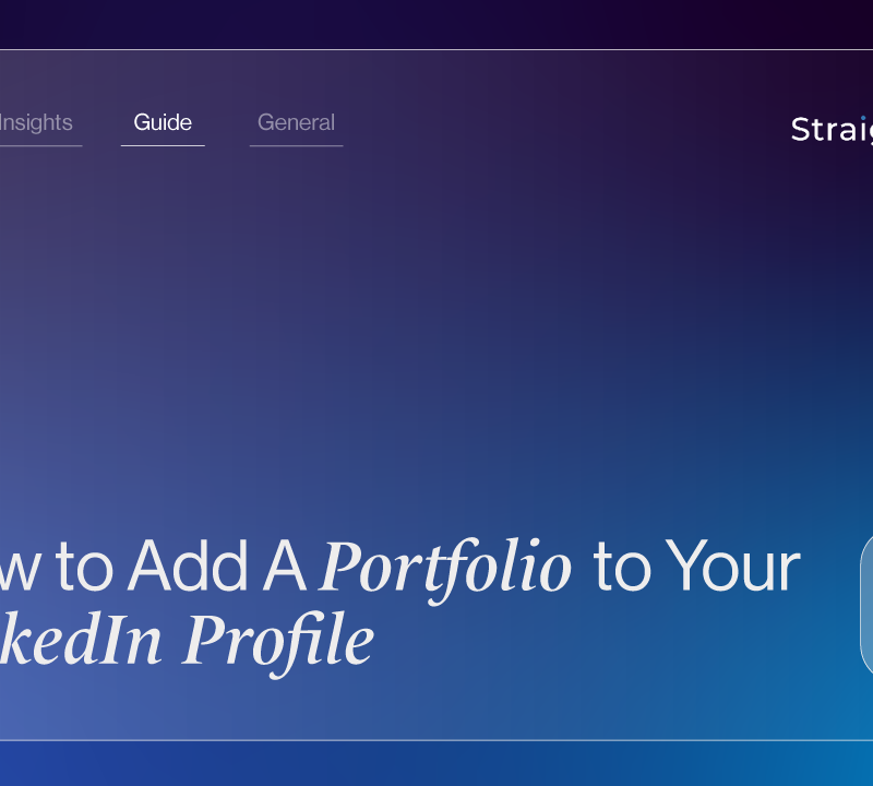 How to Add A Portfolio to Your LinkedIn Profile