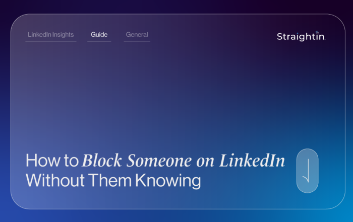 How to Block Someone on LinkedIn Without Them Knowing