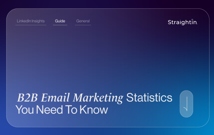 B2B Email Marketing Statistics