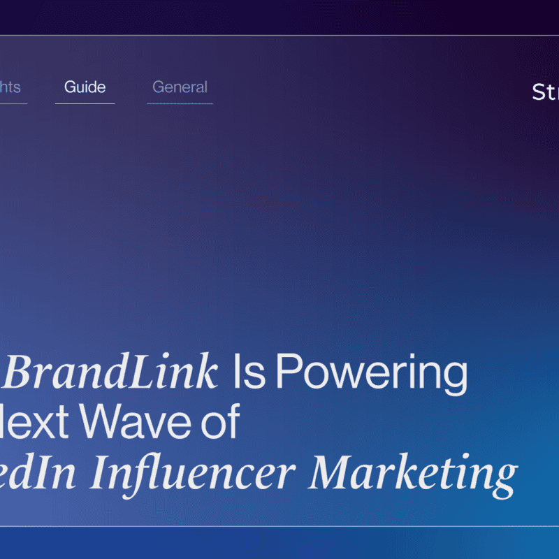 How BrandLink Is Powering the Next Wave of LinkedIn Influencer Marketing
