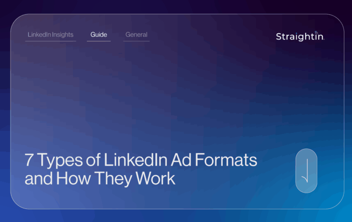 7 Types of LinkedIn Ad Formats & How They Work
