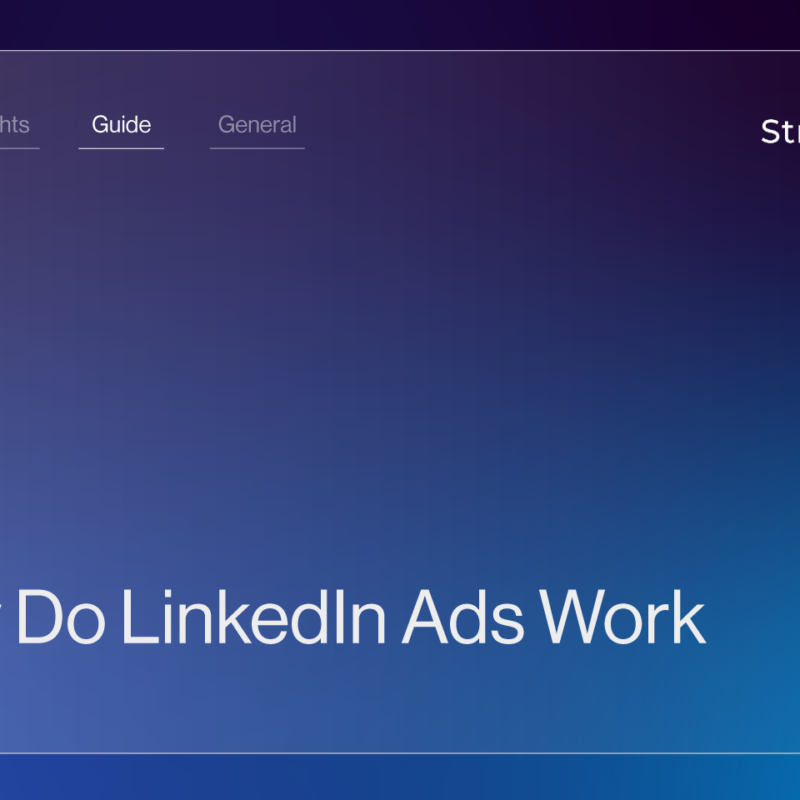 How Do LinkedIn Ads Work? | StraightIn