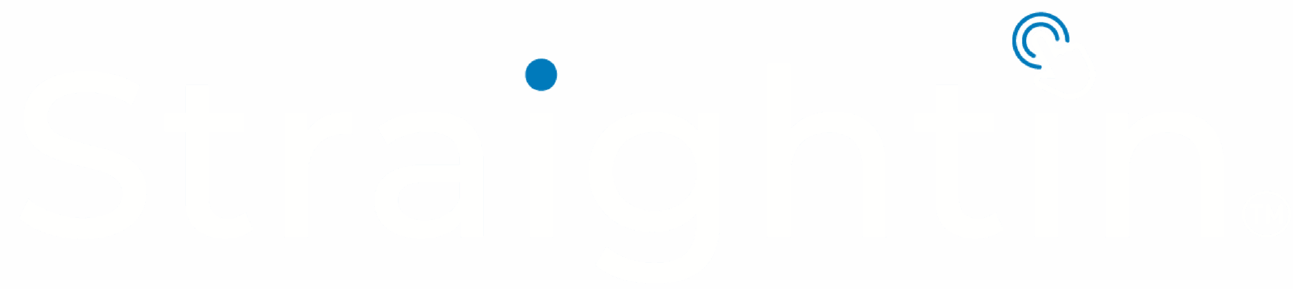 StraightIn Logo White