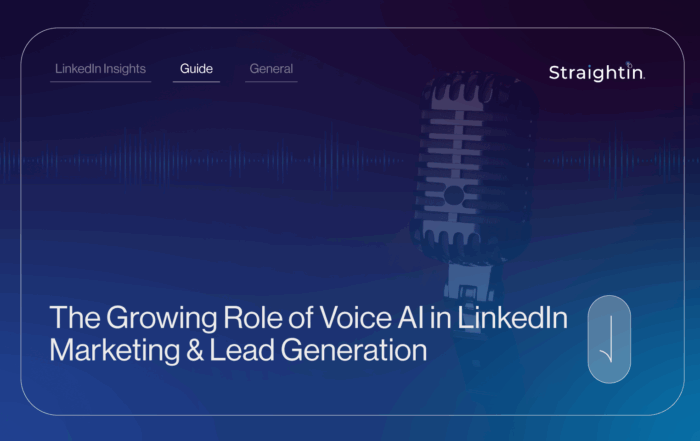 The Growing Role of Voice AI in LinkedIn Marketing & Lead Generation