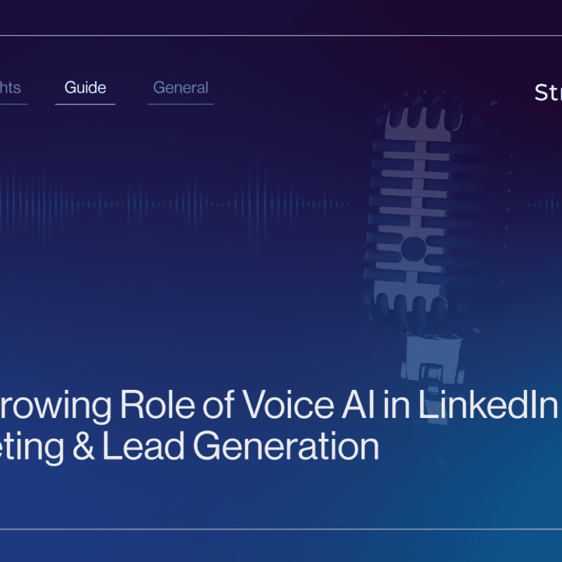 The Growing Role of Voice AI in LinkedIn Marketing & Lead Generation