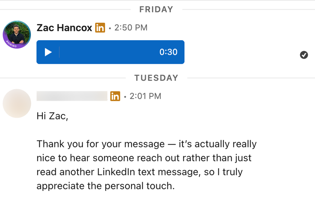 Voice AI LinkedIn Outreach