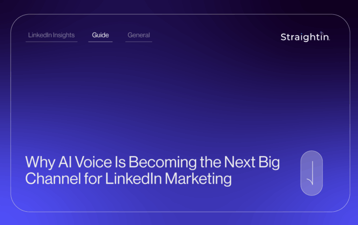 Why AI Voice Is Becoming the Next Big Channel for LinkedIn Marketing