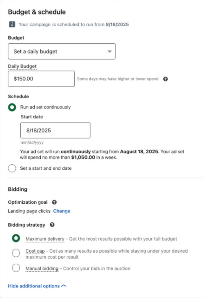 StraightIn LinkedIn Advertising Bidding Strategy